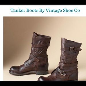 Tanker Boots By Vintage Shoe Co boots